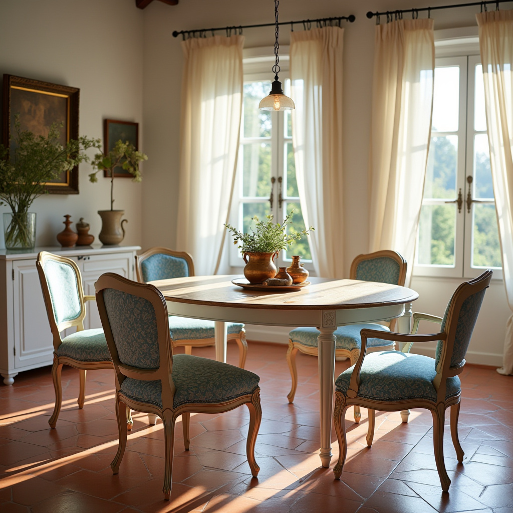 shabby chic dining room 28