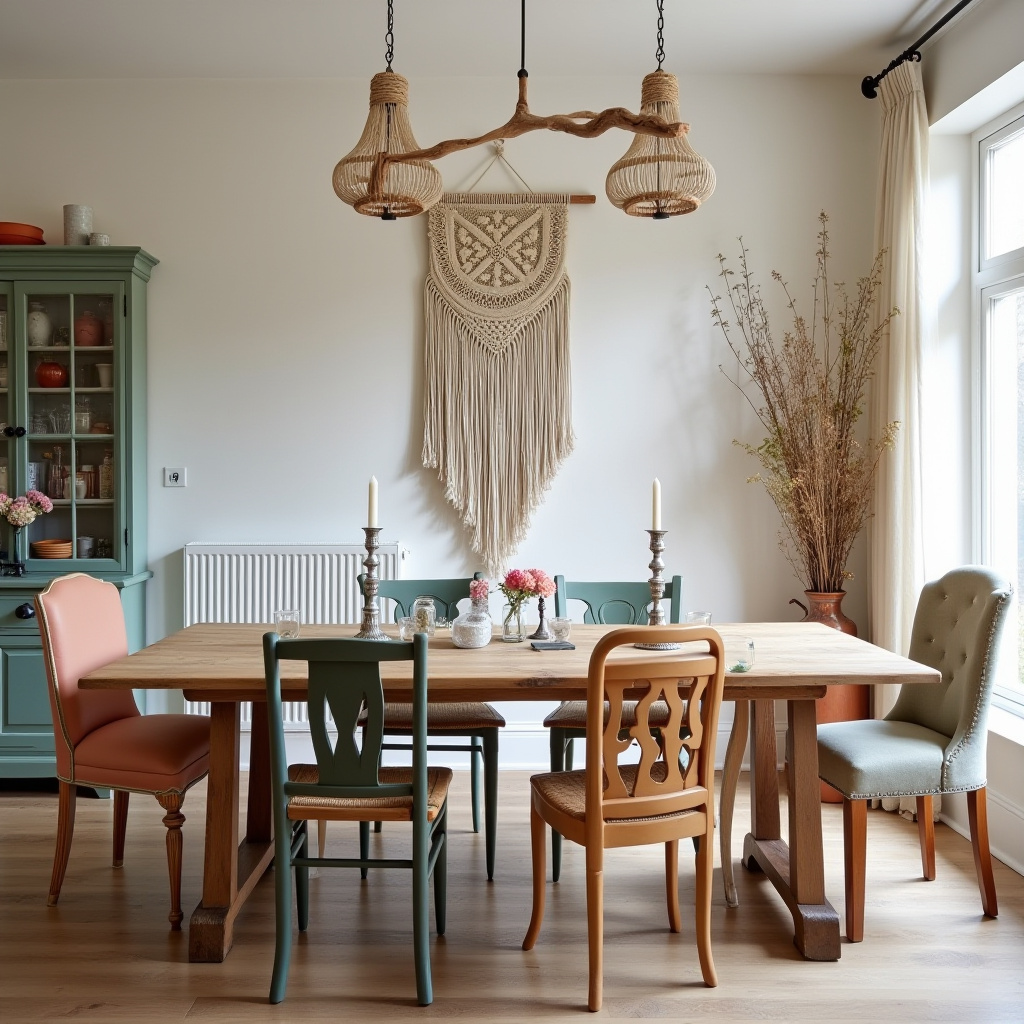 shabby chic dining room 29