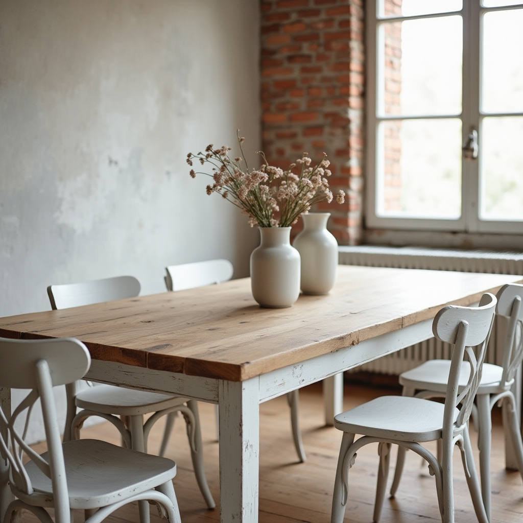 shabby chic dining room 33