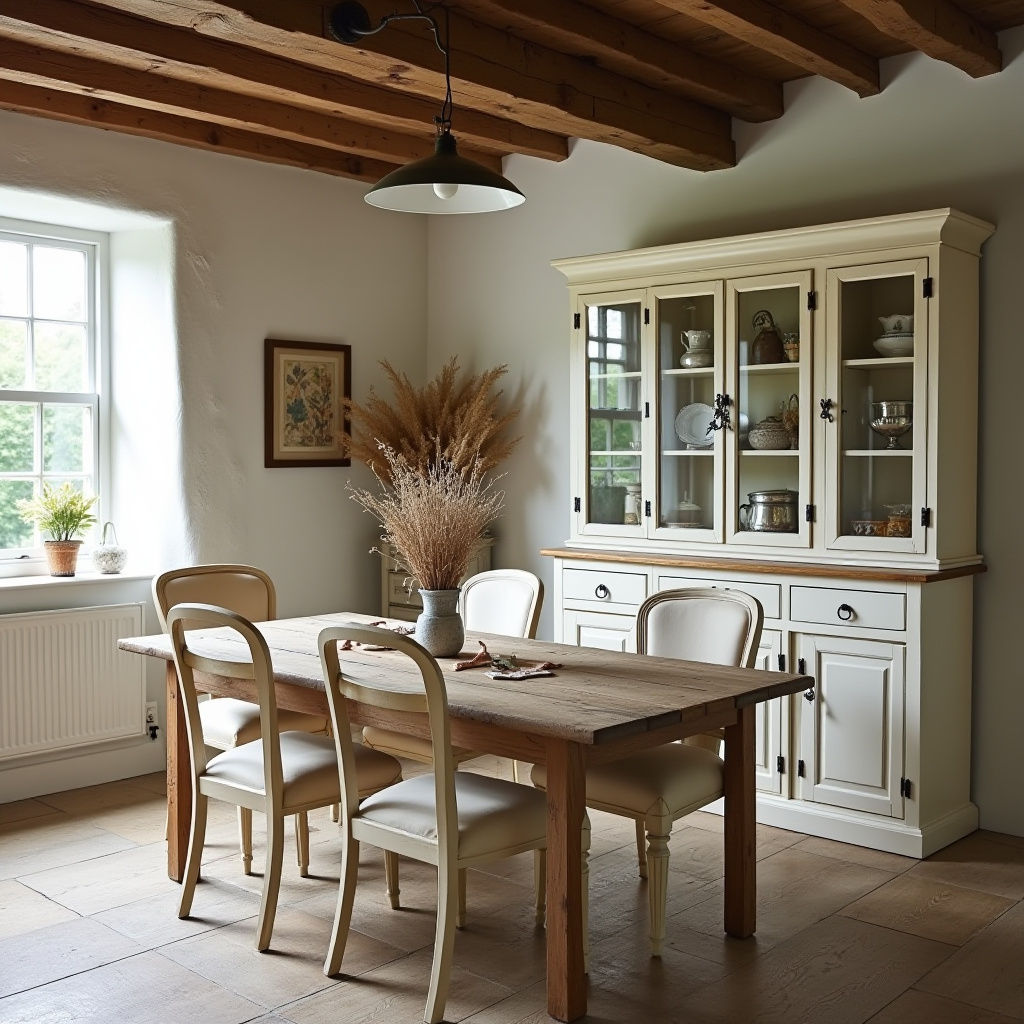 shabby chic dining room 38