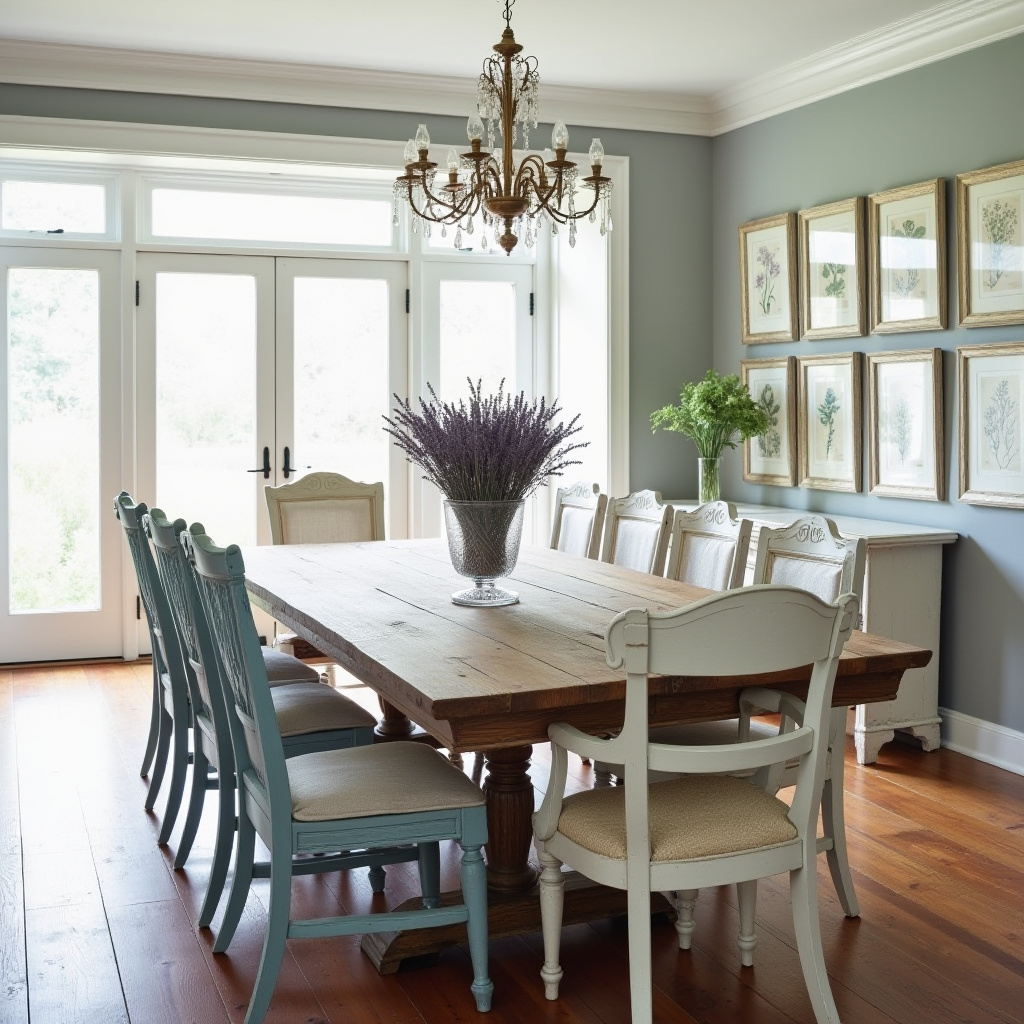 shabby chic dining room 6