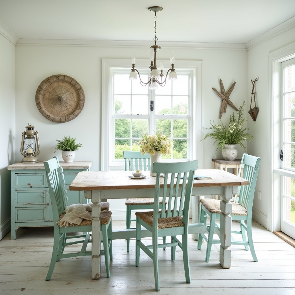 shabby chic dining room 7