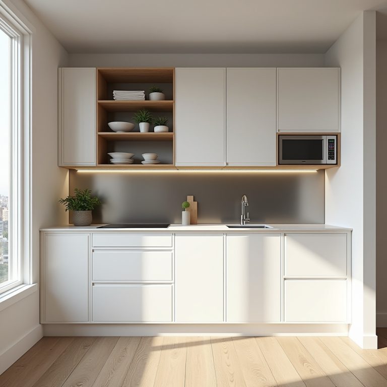 single wall kitchen ideas 1