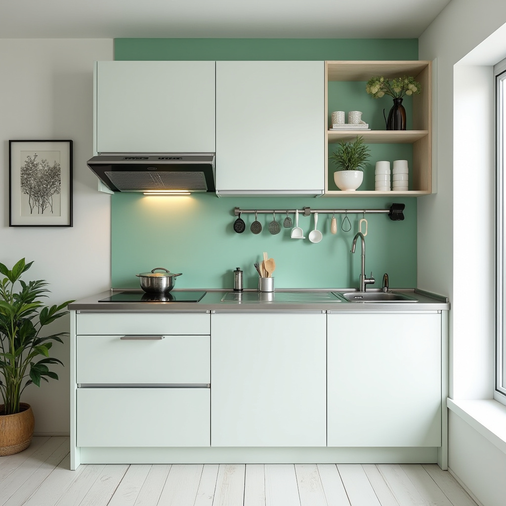 single wall kitchen ideas 12