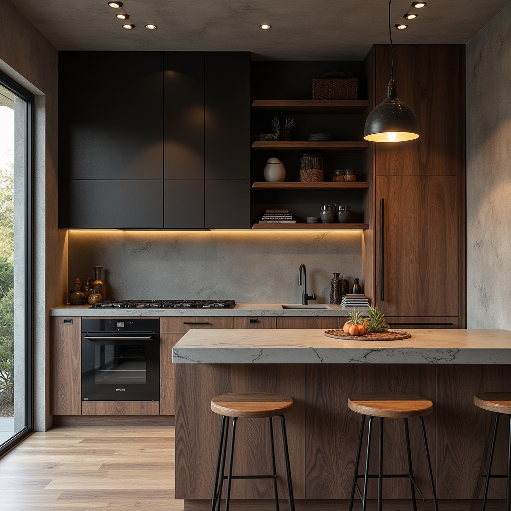 single wall kitchen ideas 18