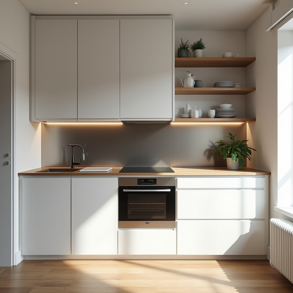 single wall kitchen ideas 2