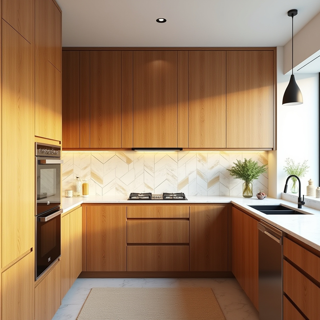 single wall kitchen ideas 20