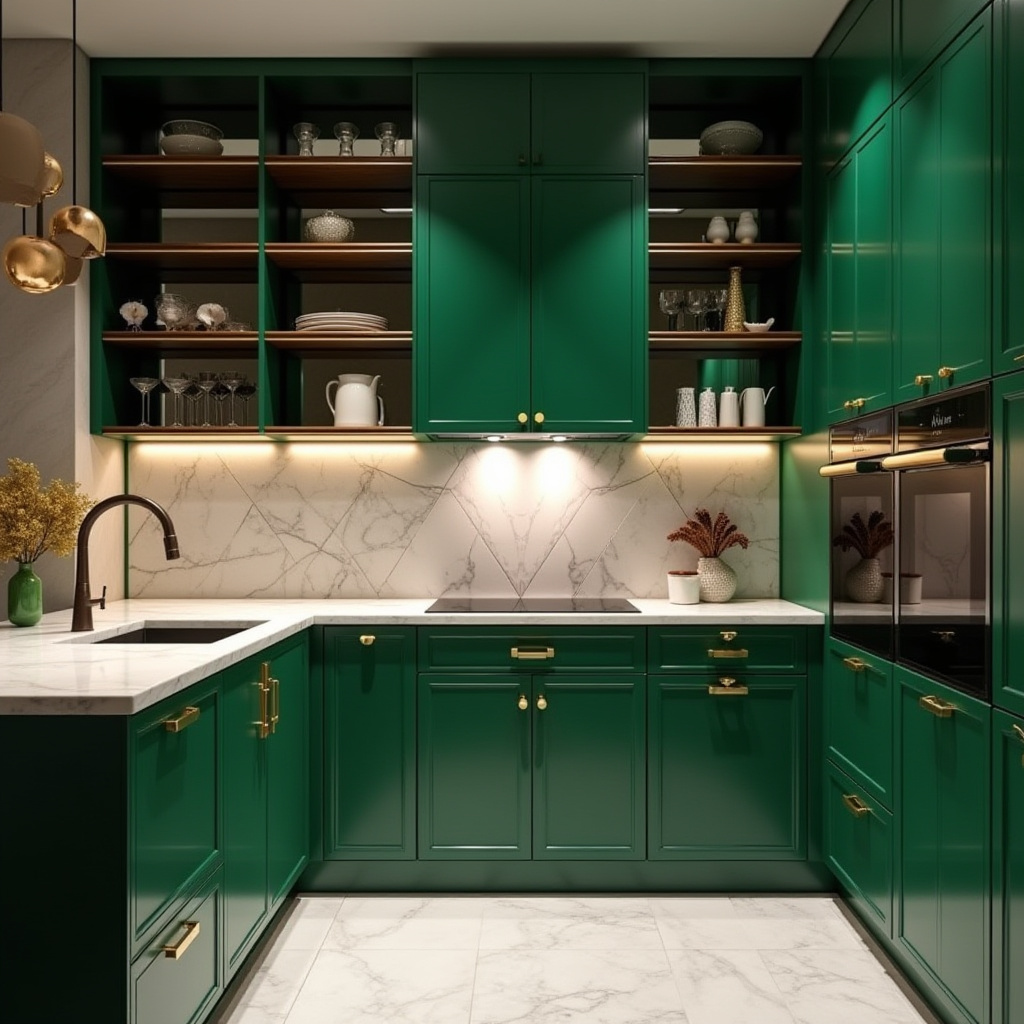 single wall kitchen ideas 23