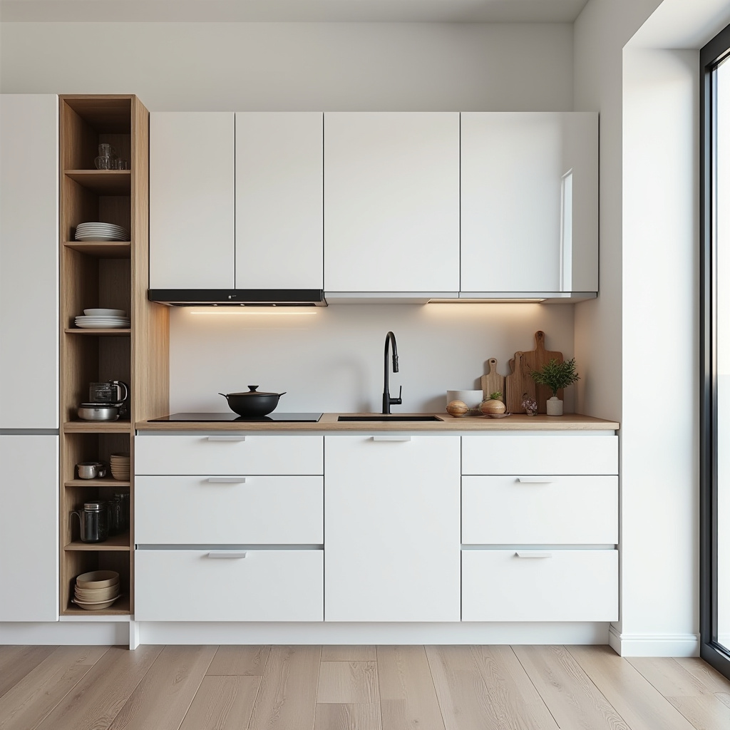 single wall kitchen ideas 32
