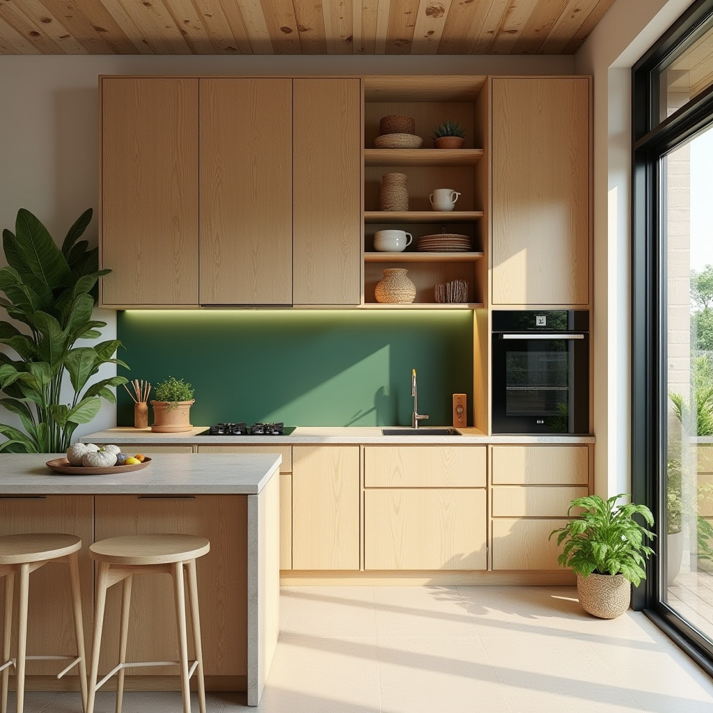 single wall kitchen ideas 38