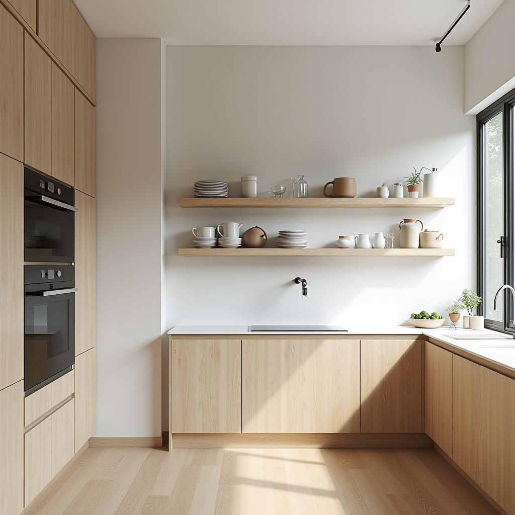 single wall kitchen ideas 6