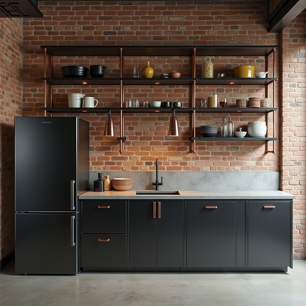 single wall kitchen ideas 7