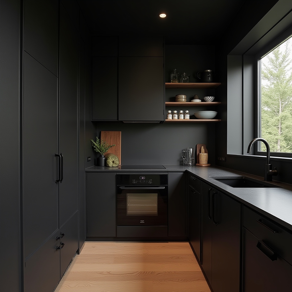 small black kitchen ideas 11