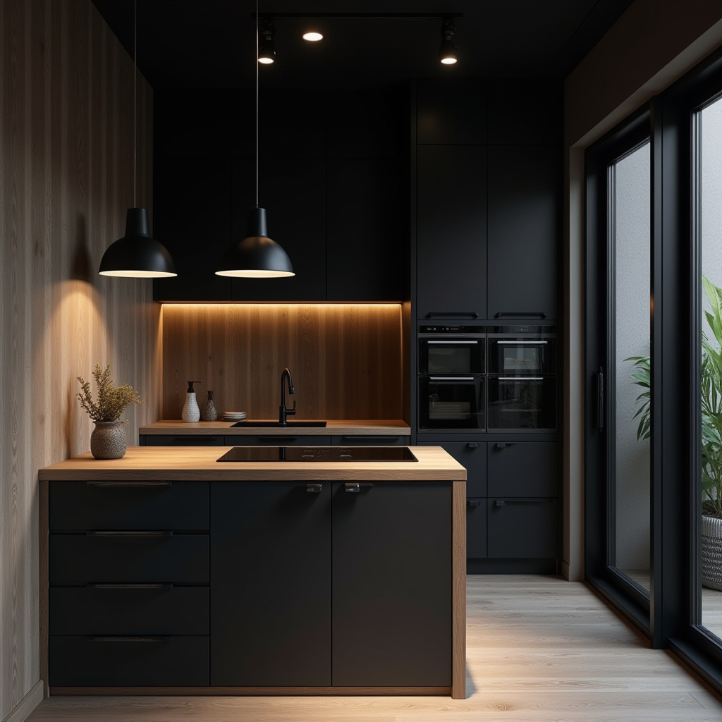 small black kitchen ideas 12