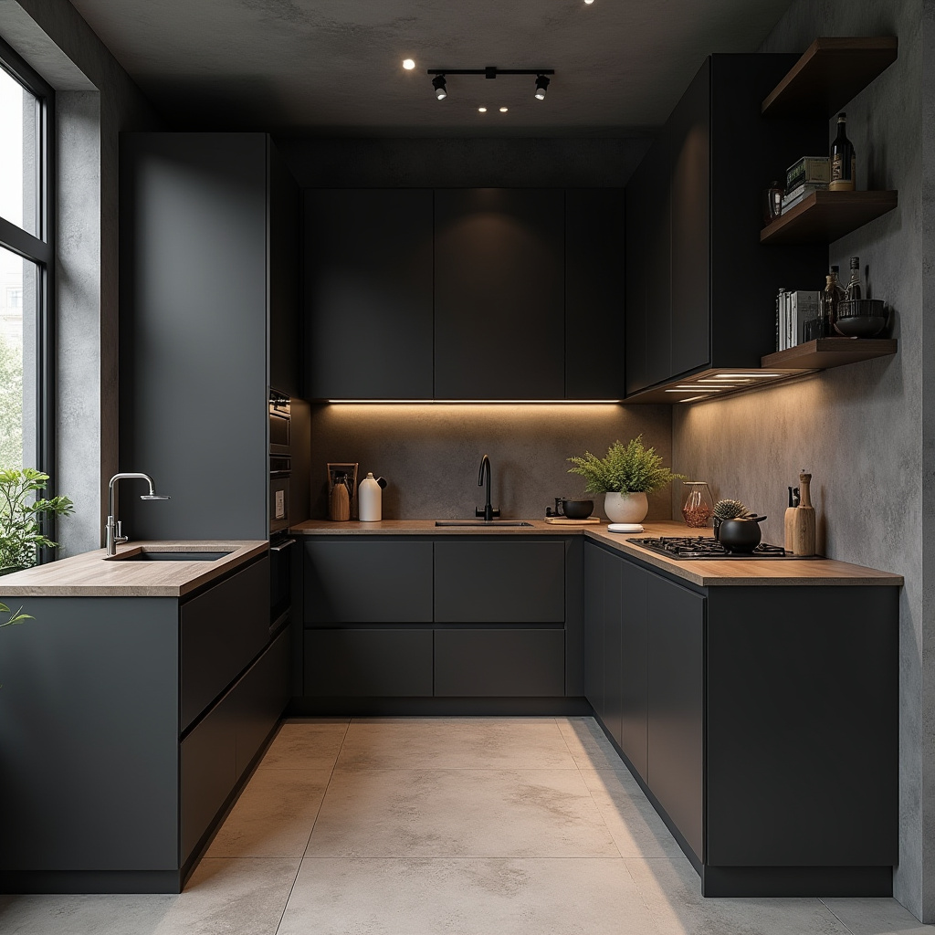 small black kitchen ideas 15