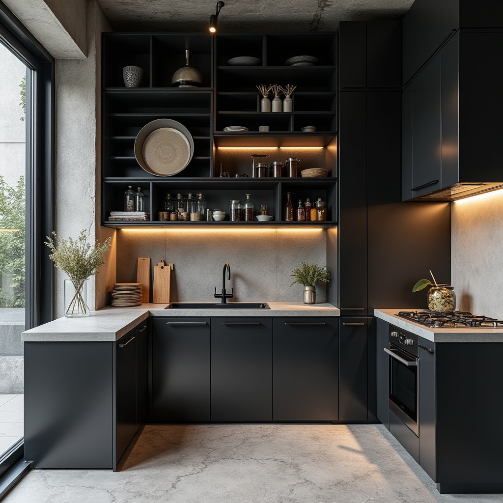 small black kitchen ideas 4