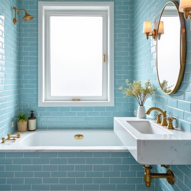 small blue bathroom 1
