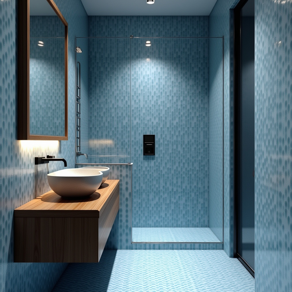 small blue bathroom 29