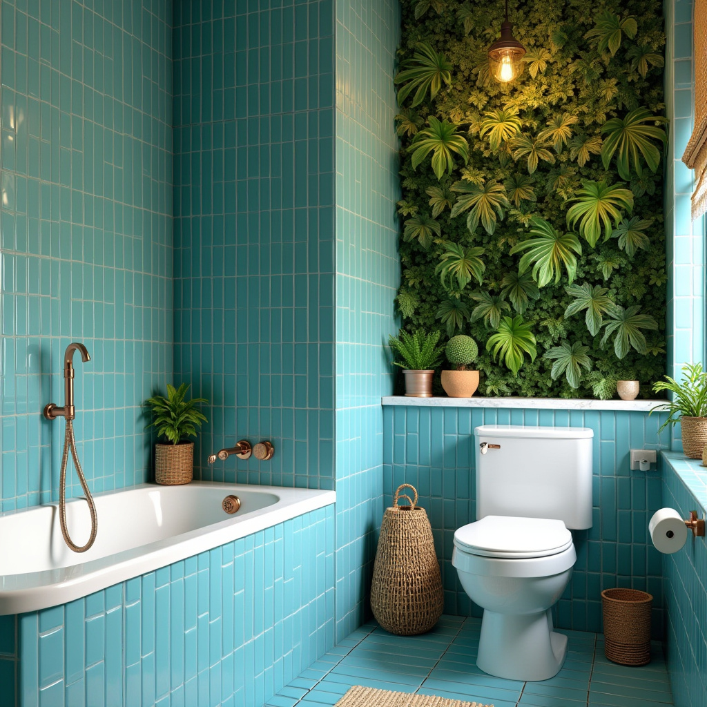 small blue bathroom 33