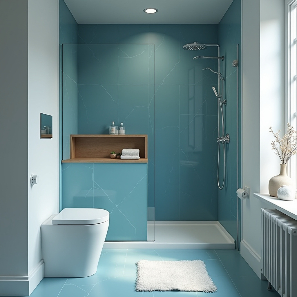 small blue bathroom 5