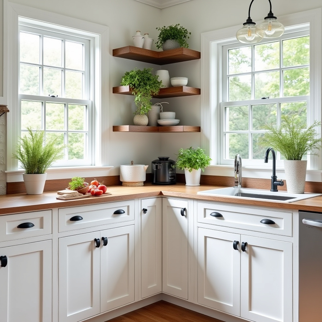 small corner kitchen ideas 8
