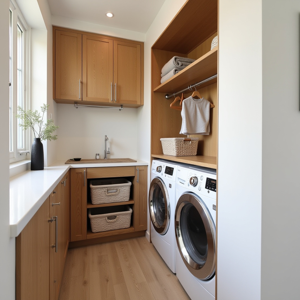 small laundry room ideas 11