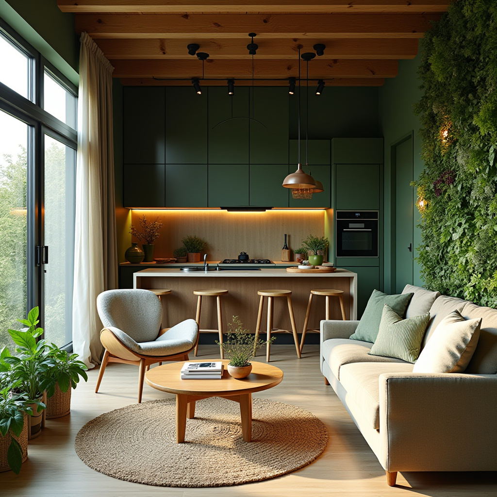 small living room with kitchen ideas 21