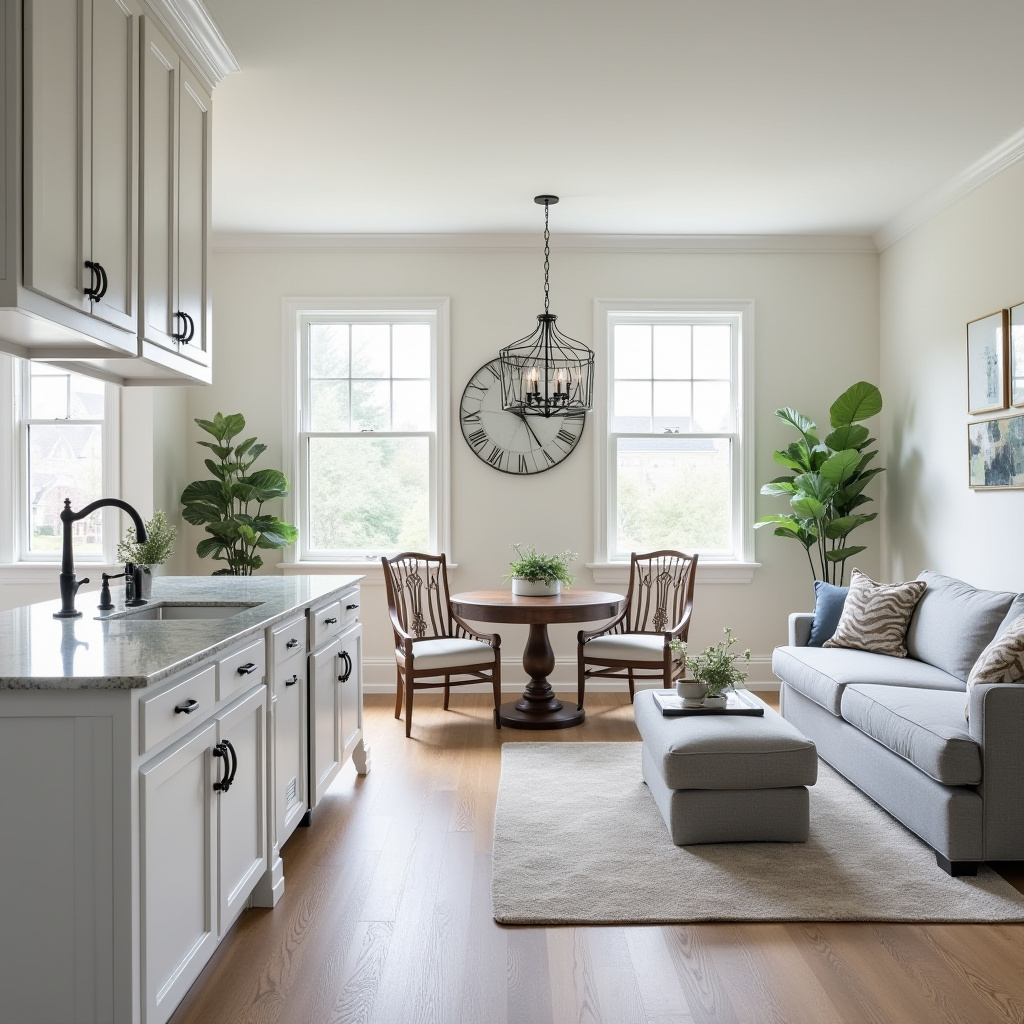 small living room with kitchen ideas 25