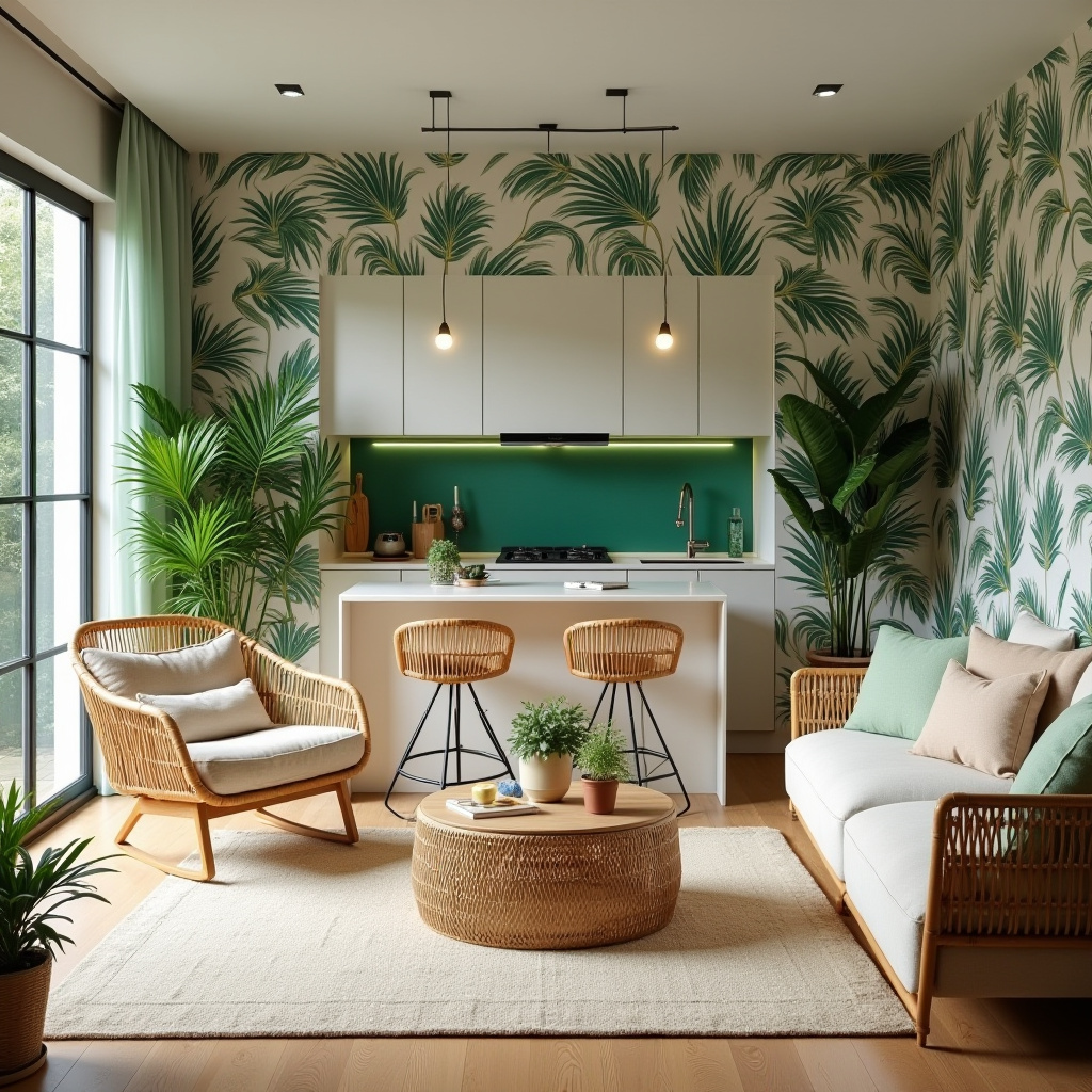 small living room with kitchen ideas 29