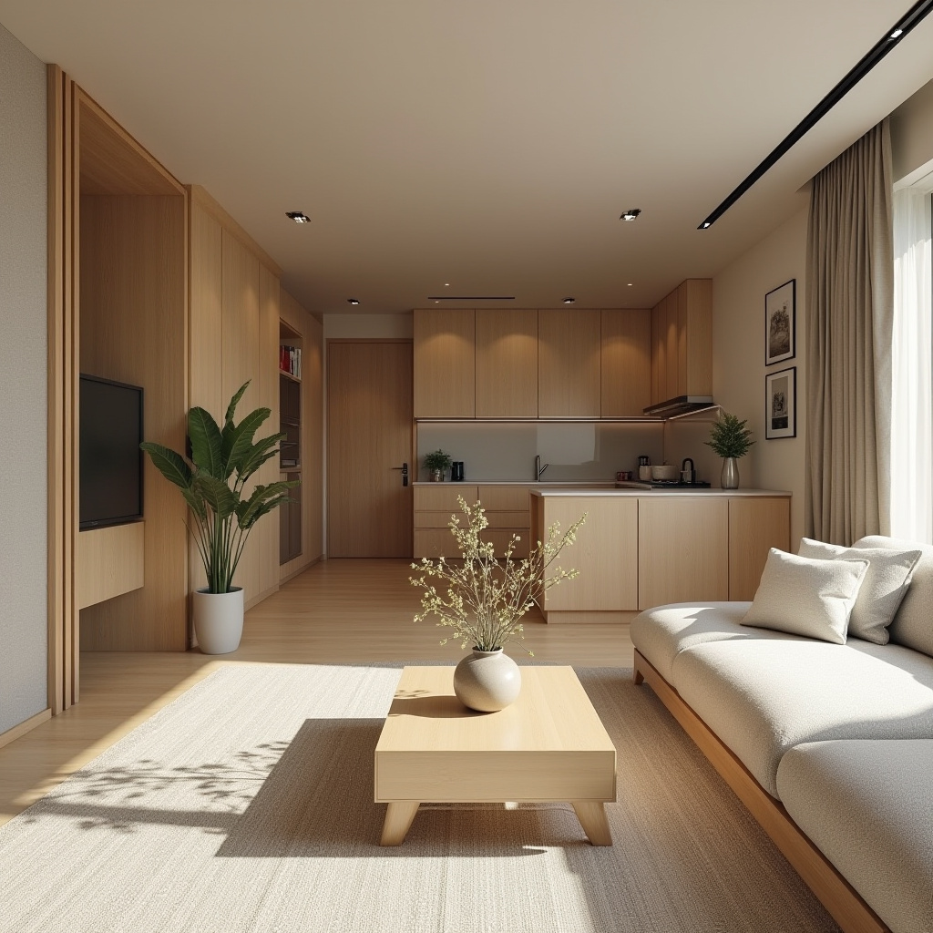 small living room with kitchen ideas 31