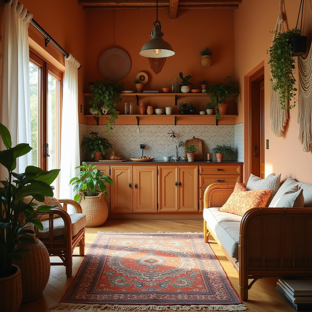 small living room with kitchen ideas 7