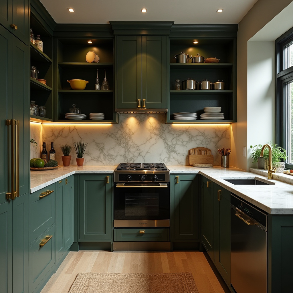 small luxury kitchen 29