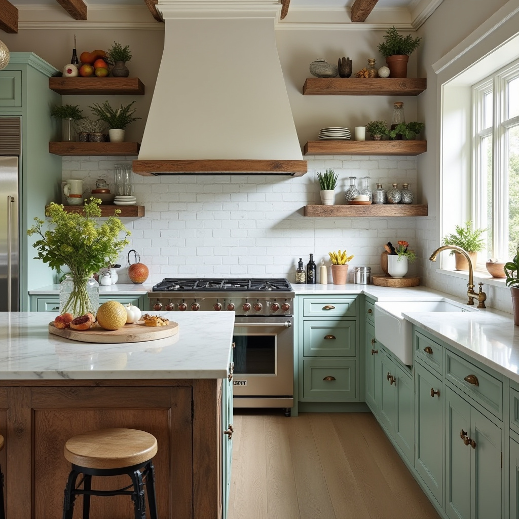 transitional kitchen design 13