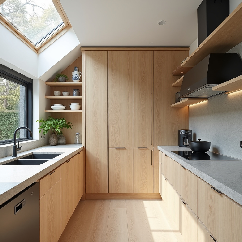transitional kitchen design 7