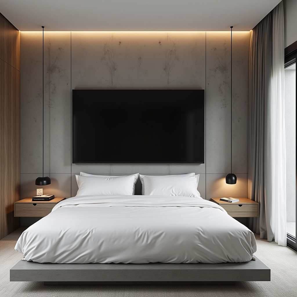 tv bedroom ideas 7
