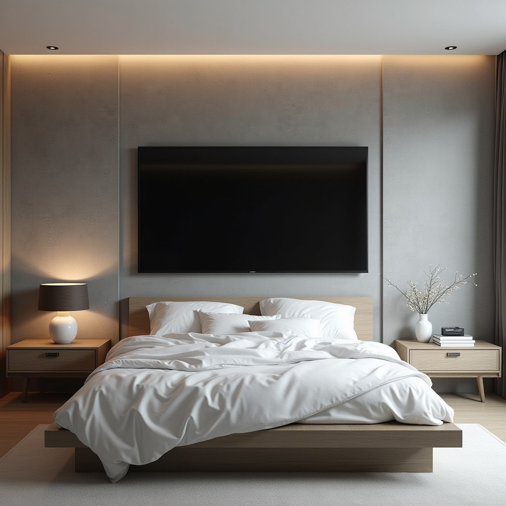 tv bedroom ideas 8