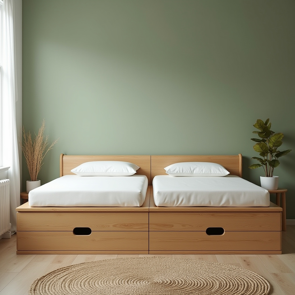 twin bed ideas for small room 35