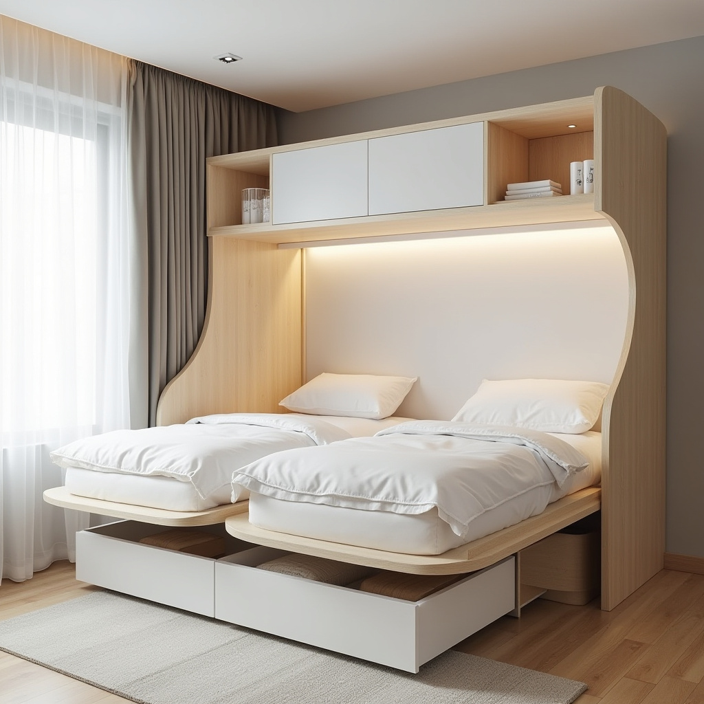 twin bed ideas for small room 38