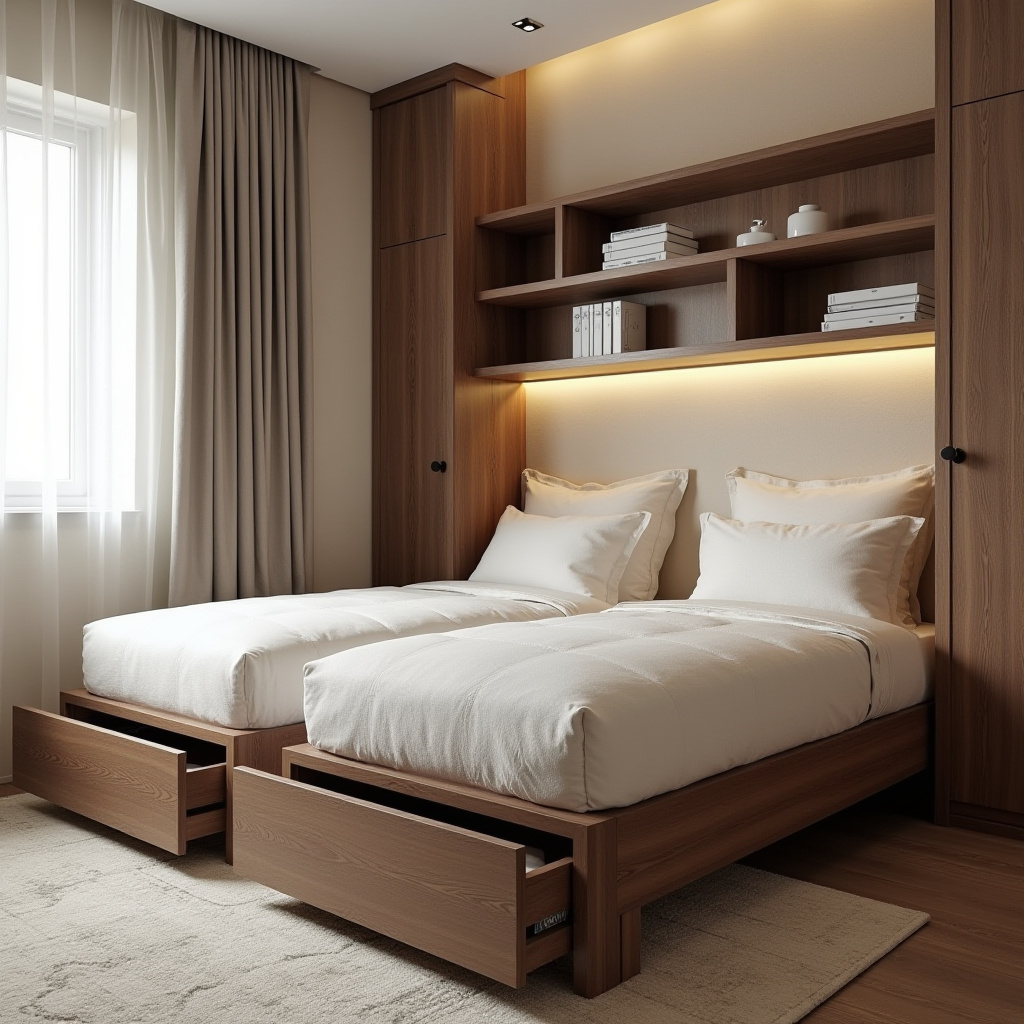 twin bed ideas for small room 6