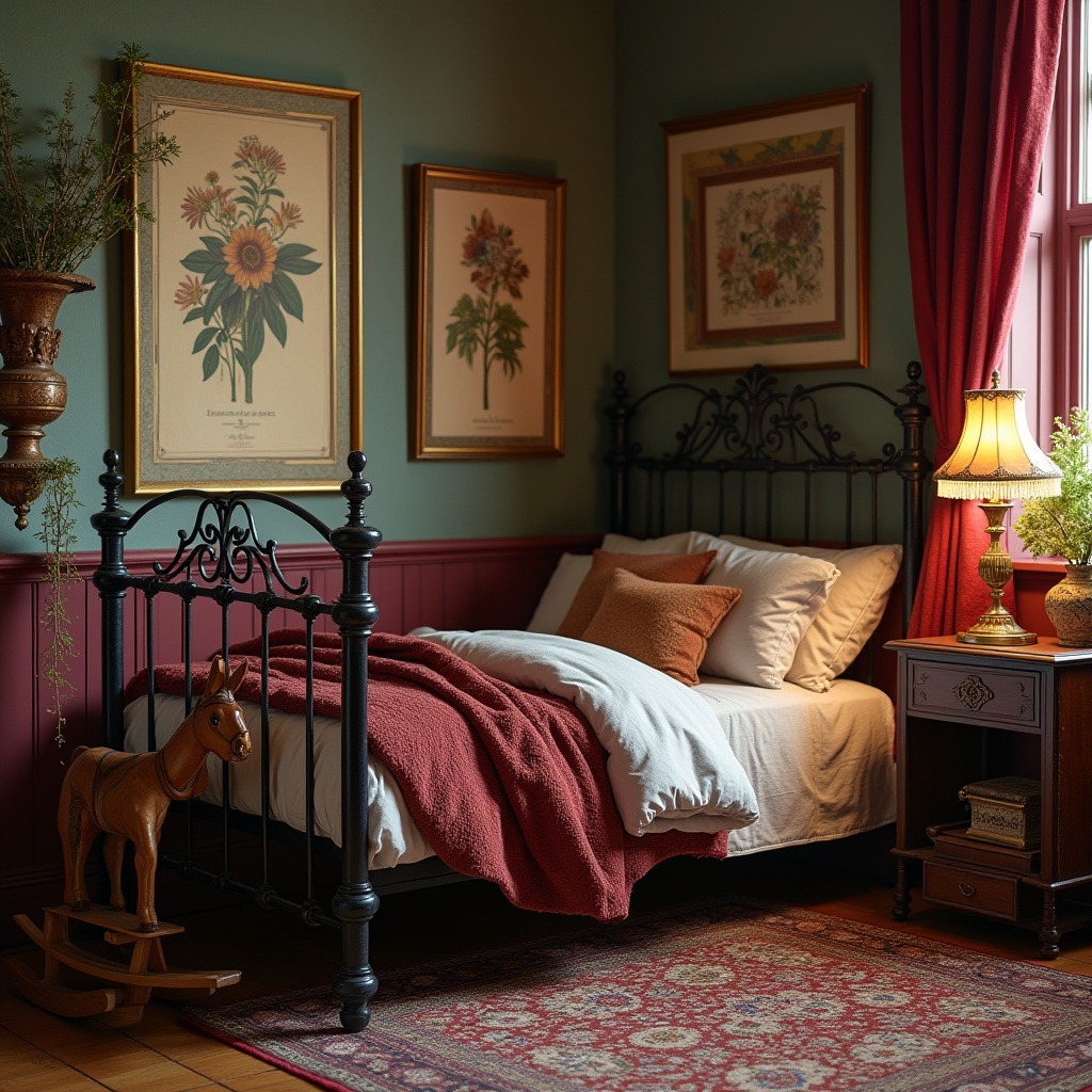 victorian kids room 31