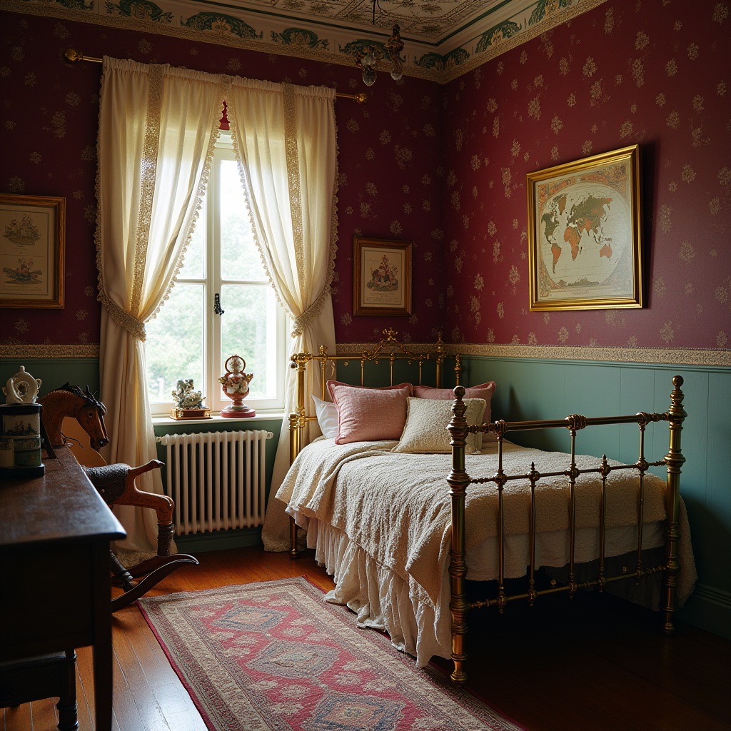 vintage kids room 10