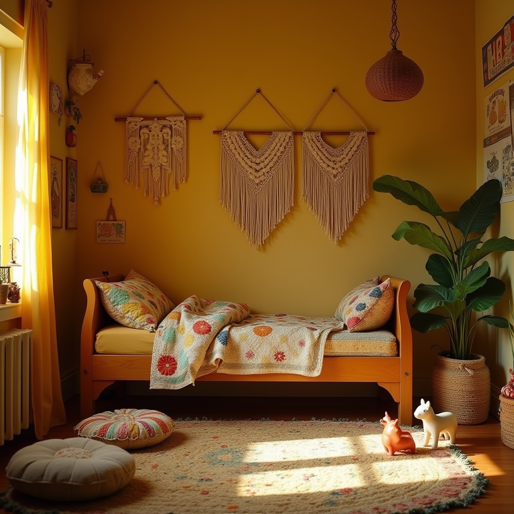 vintage kids room 12