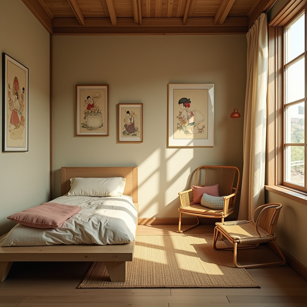 vintage kids room 24