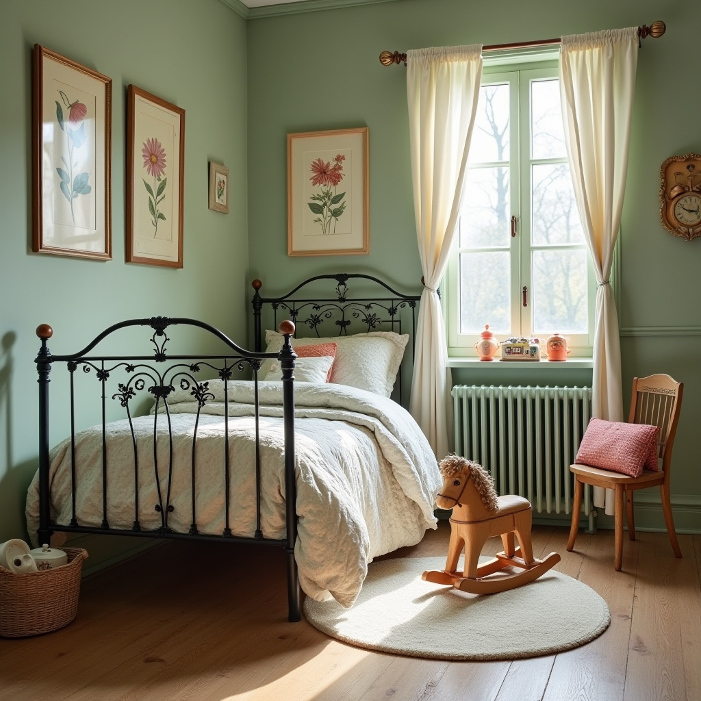 vintage kids room 26