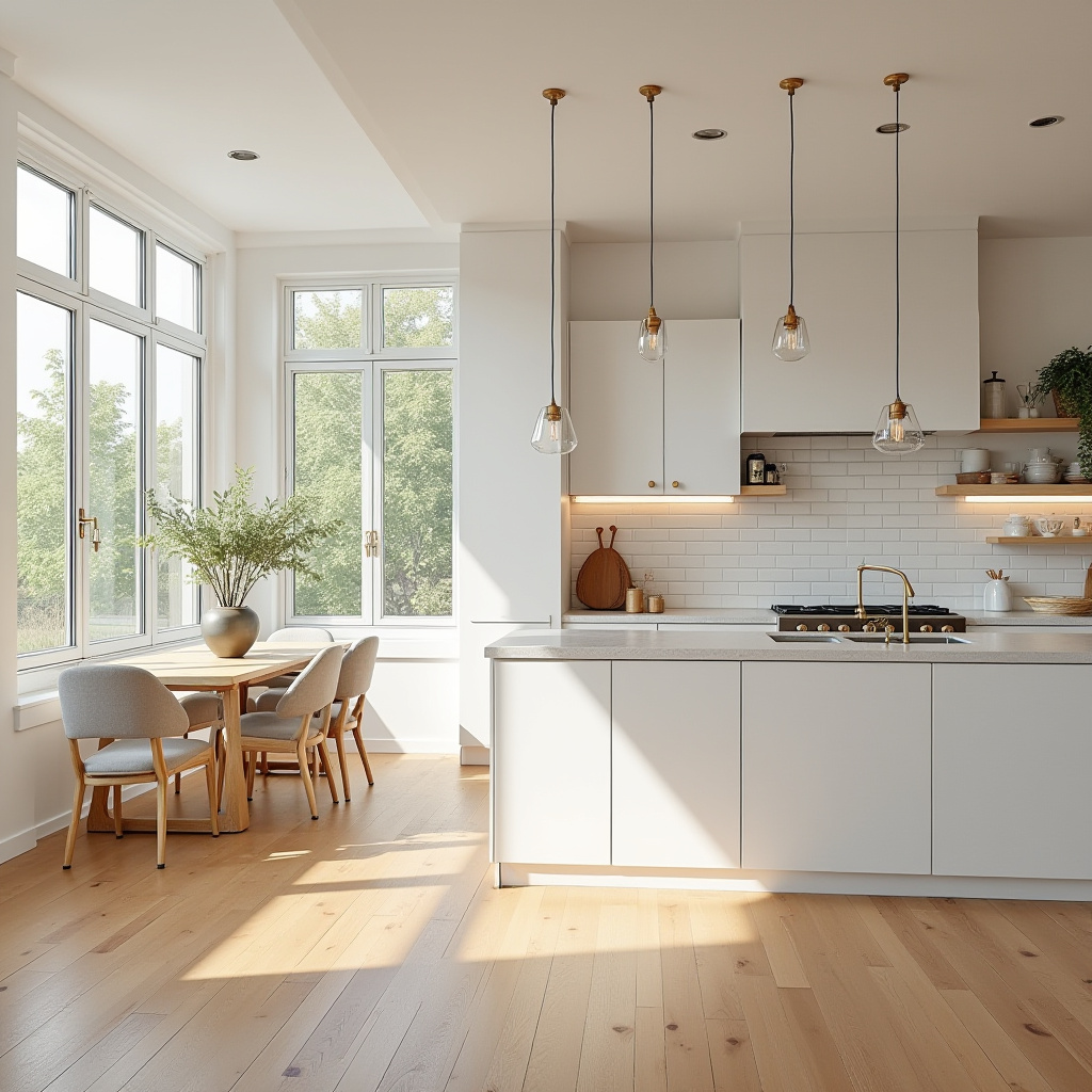 warm modern kitchen design 7