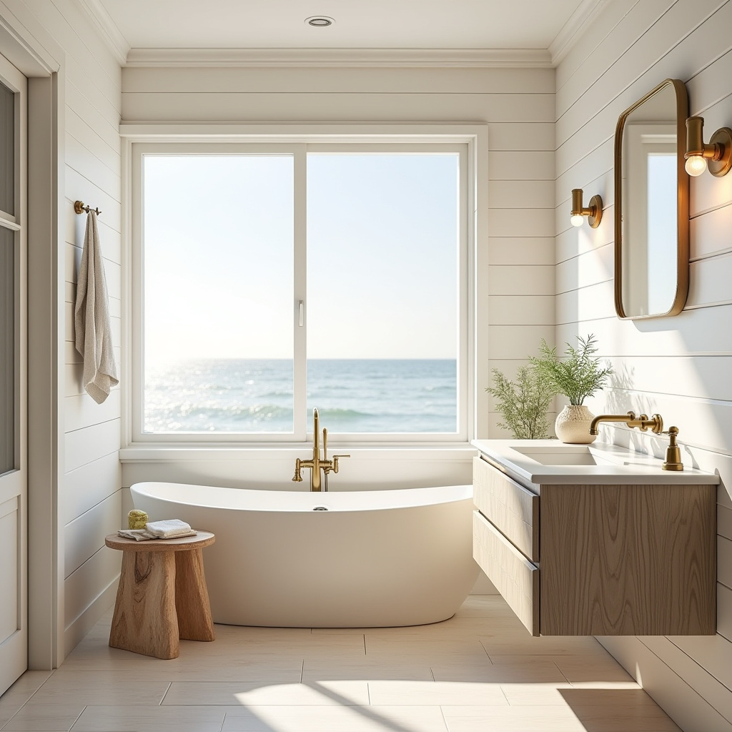 warm neutral bathroom ideas 19