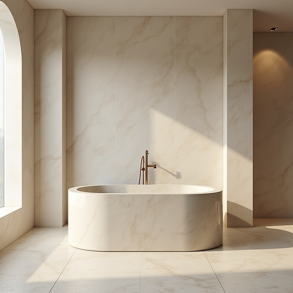 warm neutral bathroom ideas 2