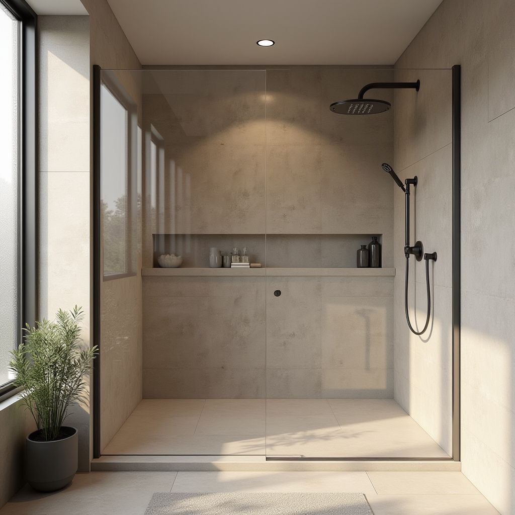 warm neutral bathroom ideas 5