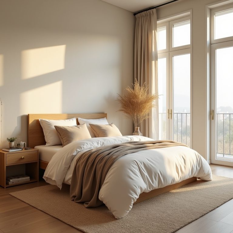 warm neutral bedroom ideas 1