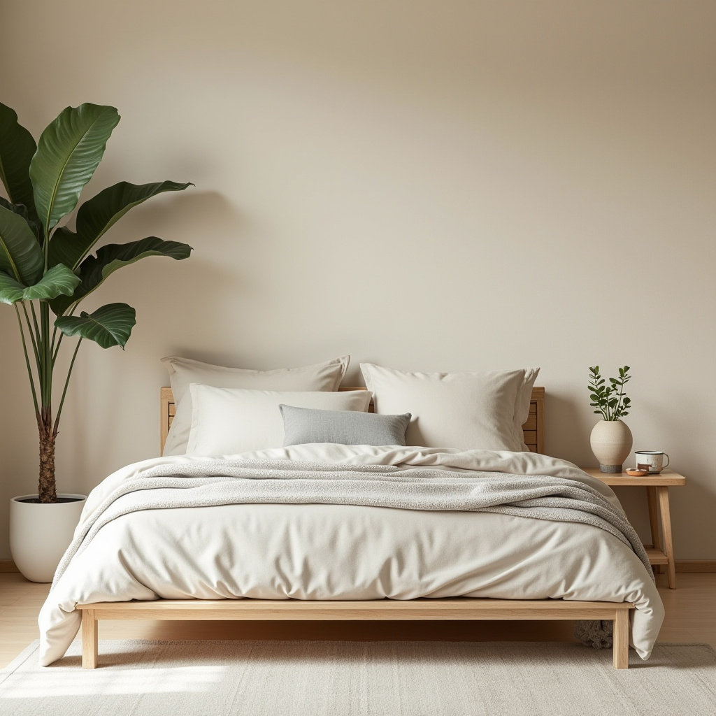 warm neutral bedroom ideas 24